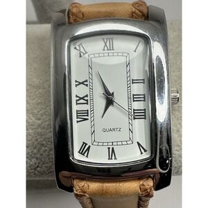 Coldwater Creek Ladies Tank Watch CWC01L New Battery 29MM 7.75" H60